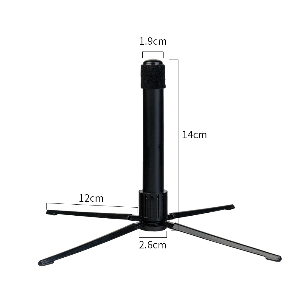 LOMMI Foldable Clarinet Rest Rack Stand Convenient Practical User-friendly Design Flute Holder Musical Instrument Accessories