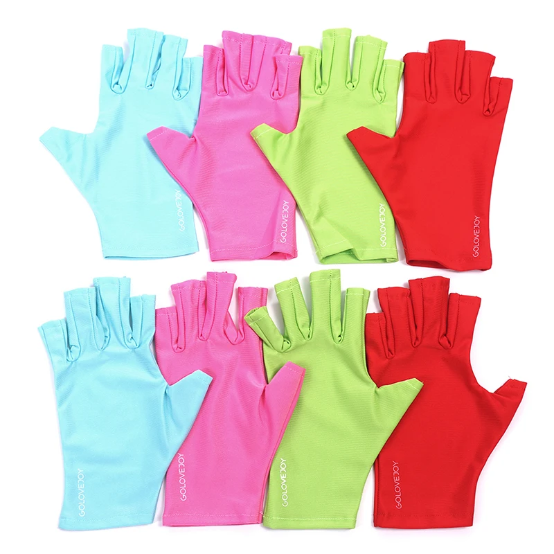 

HOT 1 Pair Useful Anti UV Mitt Long Gloves For UV Light/Lamp Radiation Protection Manicure Nail Art Glove Dryer Manicure Tools