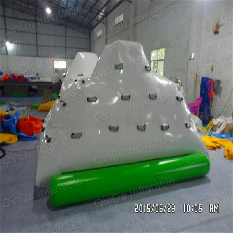 

Long 3m Pool Inflatable Toys Climbing Mountain Water Iceberg Climbing Wall Water Slide Floating Slide Toy