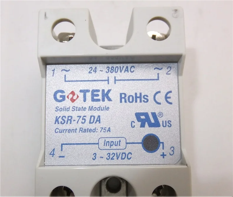 Original  Taiwan's  FOTEK solid state relay / thyristor modules KSR-75DA