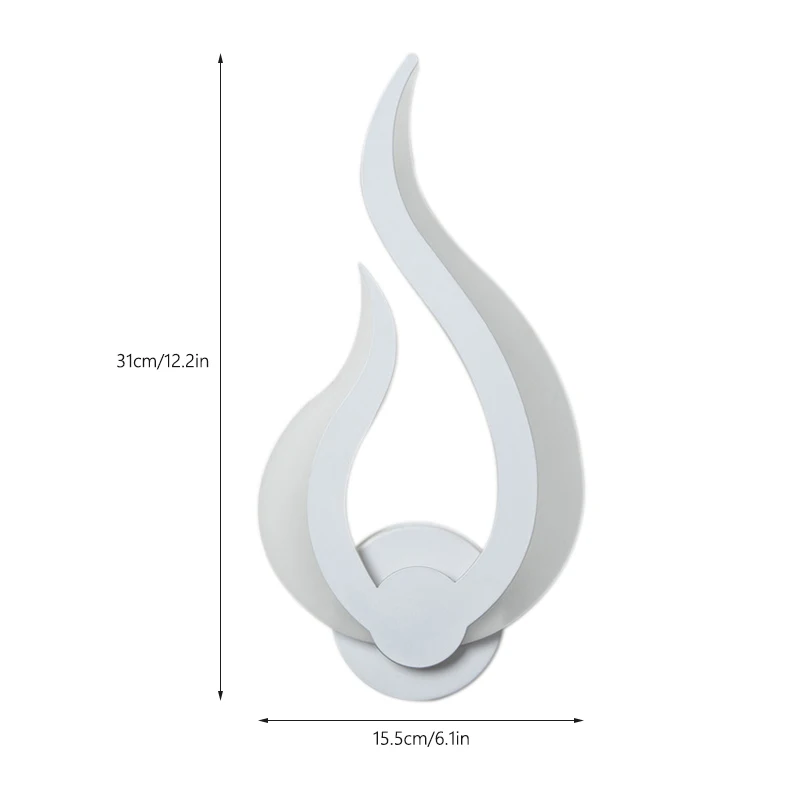 Indoor Home Decoration Acrylic LED Wall Light Simple Style Bedroom Living Room Staircase Corridor Bedside Wall Lamp AC85-265V view 3