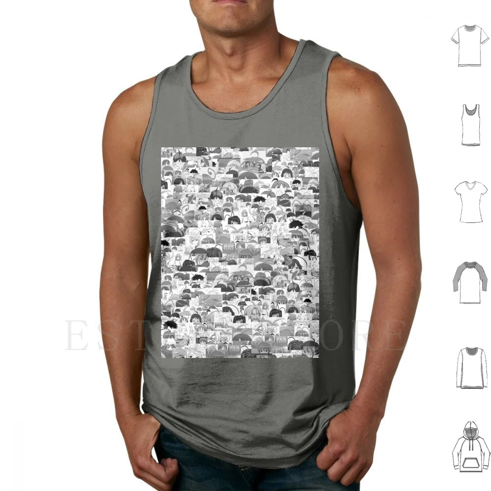 Ahoge Tank Tops Vest Sleeveless Ahoge Anime Sfw Fullmetal Alchemist Lucky Star