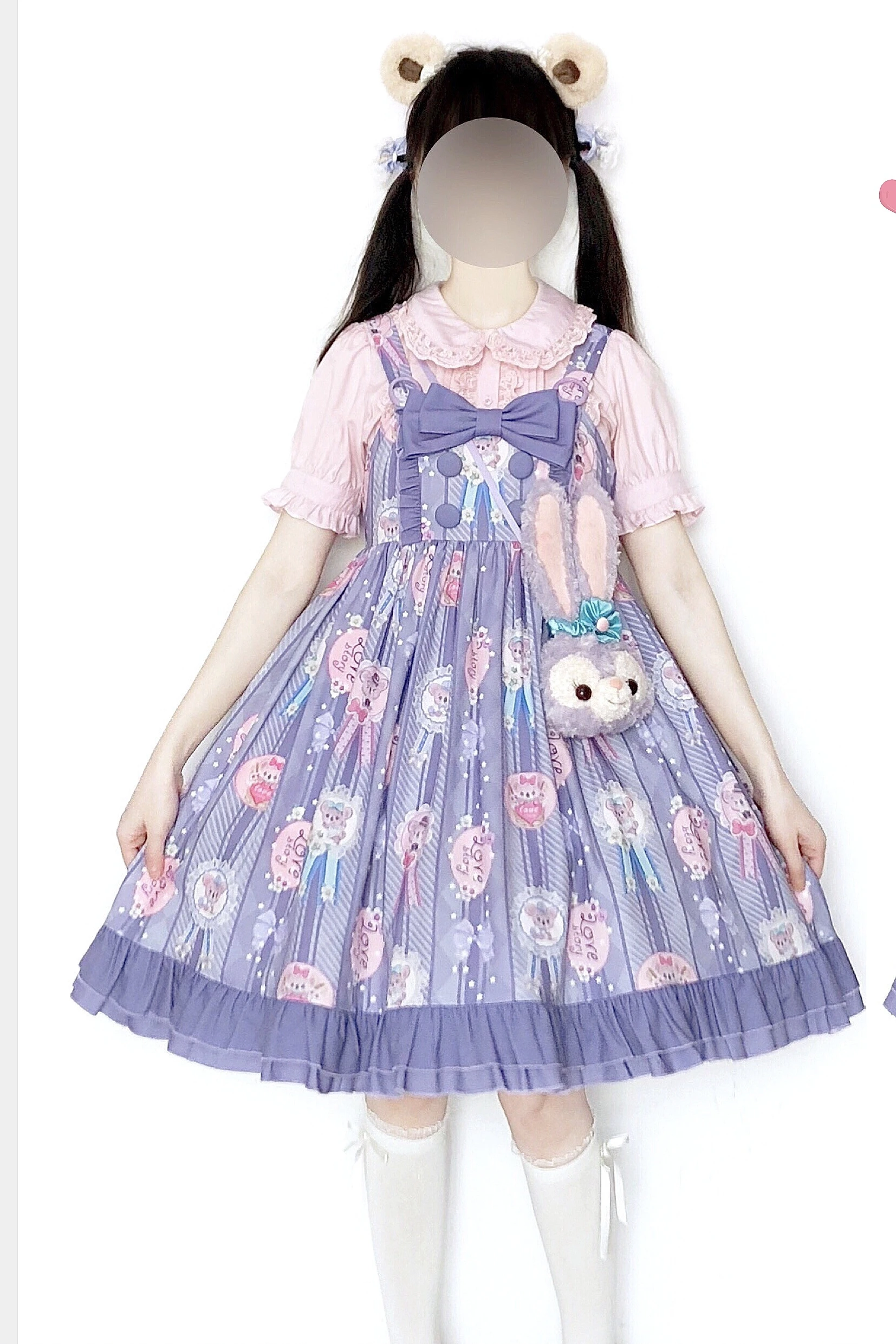 Palace süße prinzessin lolita kleid vintage hohe taille druck viktorianischen kleid kawaii mädchen gothic lolita jsk loli cosplay