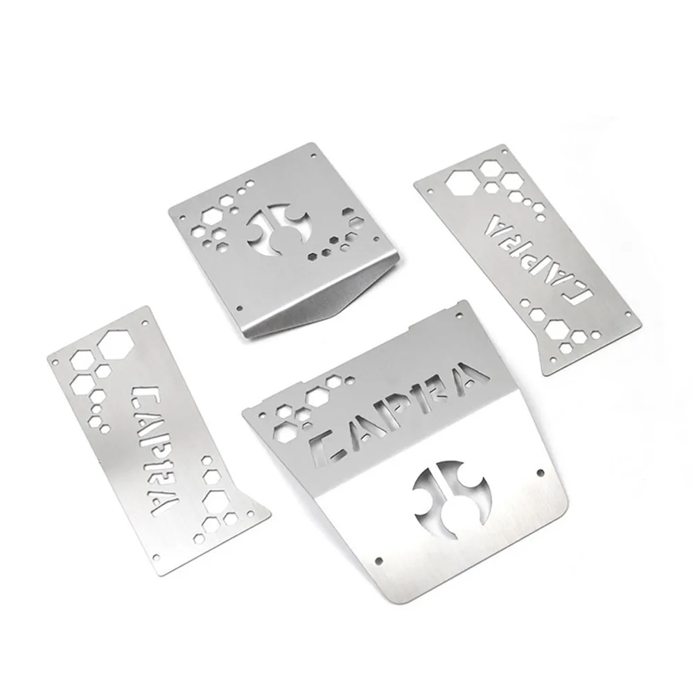 Stainless Steel Climbing Car Panel Roll Cage Metal Body Armor Plate for Axial Capra 1.9 UTB Climbing RC Car Accessories