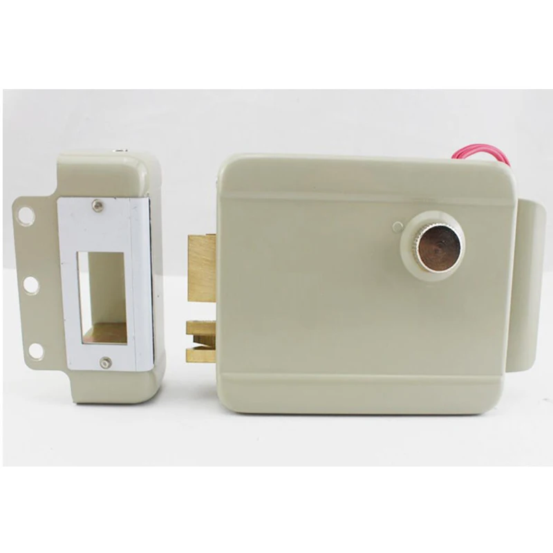 12V Electric door lock electronic lock Key cylinder use with Door exit/Doorbell/Intercom/Digital lock/RFID Access control kit