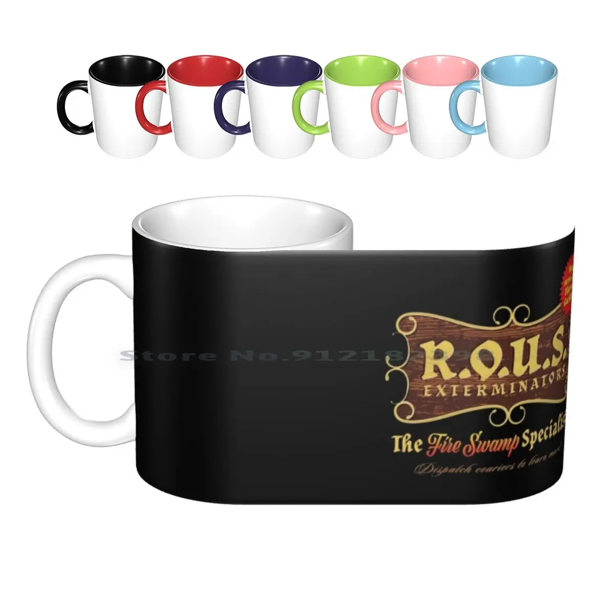 R.o.u.s. Exterminators Ceramic Mugs Coffee Cups Milk Tea Mug The Princess Bride Florin Princess Bride Quotes Guilder Fire Swamp