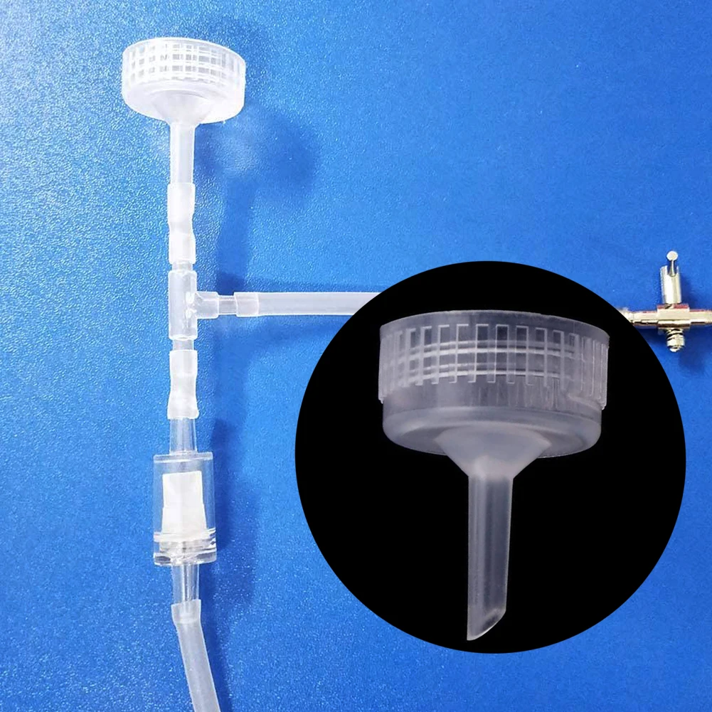 10Pcs Aquarium Brine Shrimp Artemia Incubator Cap Fish Tank Shrimp Egg Hatchery Bottle Adapters DIY Bottle System Accessories