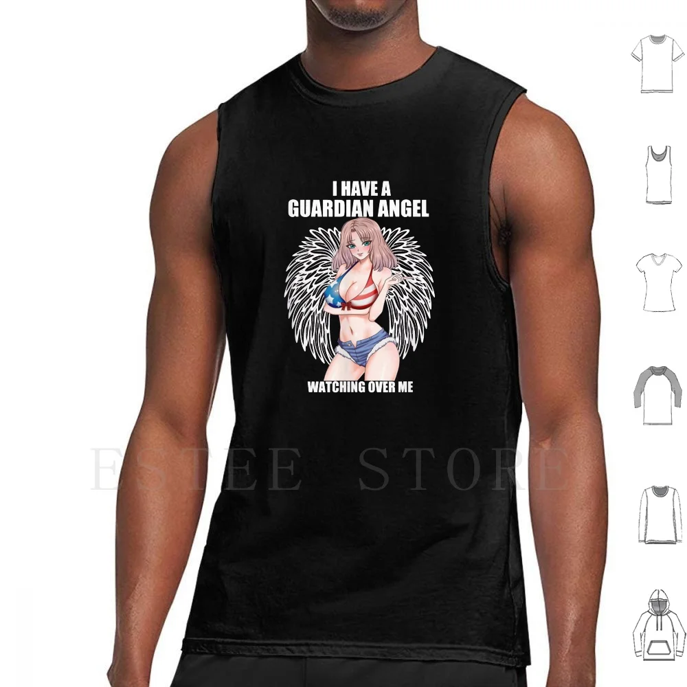 Hentai Manga Anime Waifu Japanese Sexy Girl Cosplay Tank Tops Vest Sleeveless Hentai Manga Anime Waifu Japanese Sexy Girls