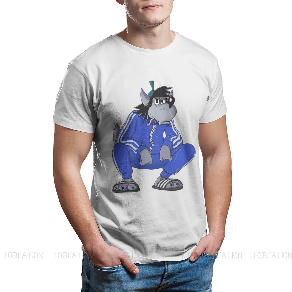 Nu Pogodi Well Just You Wait Wolf Hare Zayats Cartoons Original TShirts Tracksuit Personalize Homme T Shirt New Trend Tops 6XL