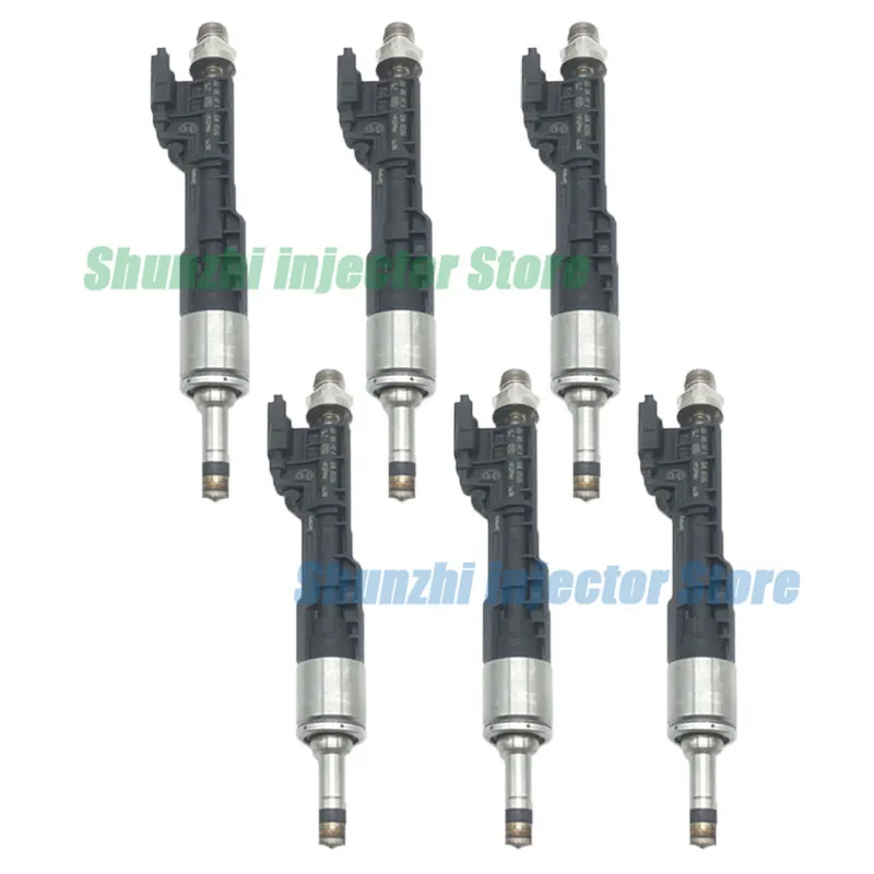 6pcs fuel injector 0261500172 1364763994 Injector injector for BMW 228i 328i 428i X1 X3 X4 X5 X6 320i 2.0 GT Fuel Injector