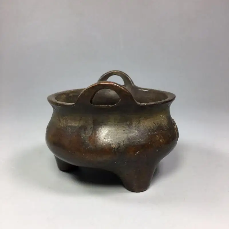 

Chinese Old Copper Collection Pure Copper Incense burner