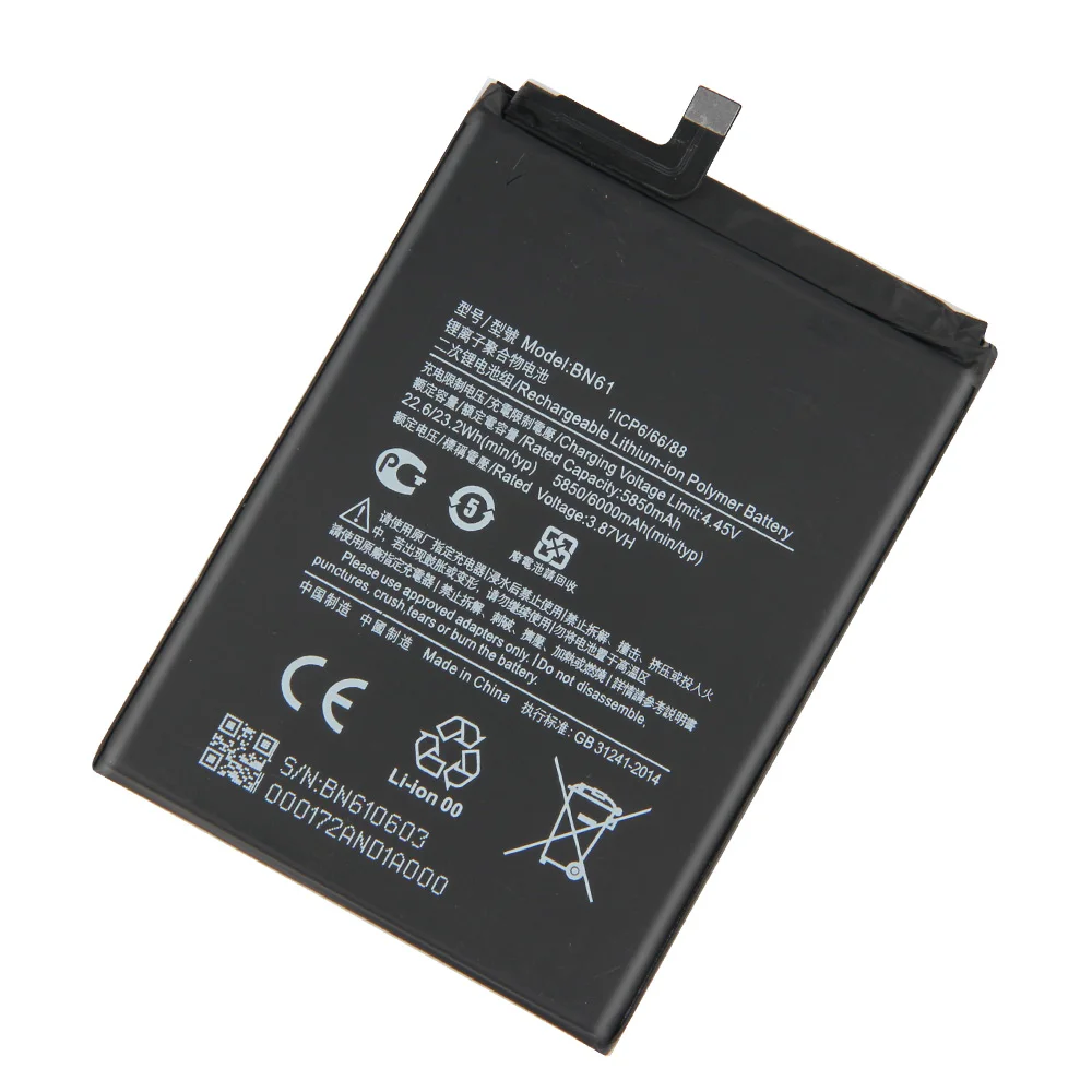 استبدال بطارية الهاتف BN61 ل شاومي بوكوفون X3 بوكو X3 6000mAh
