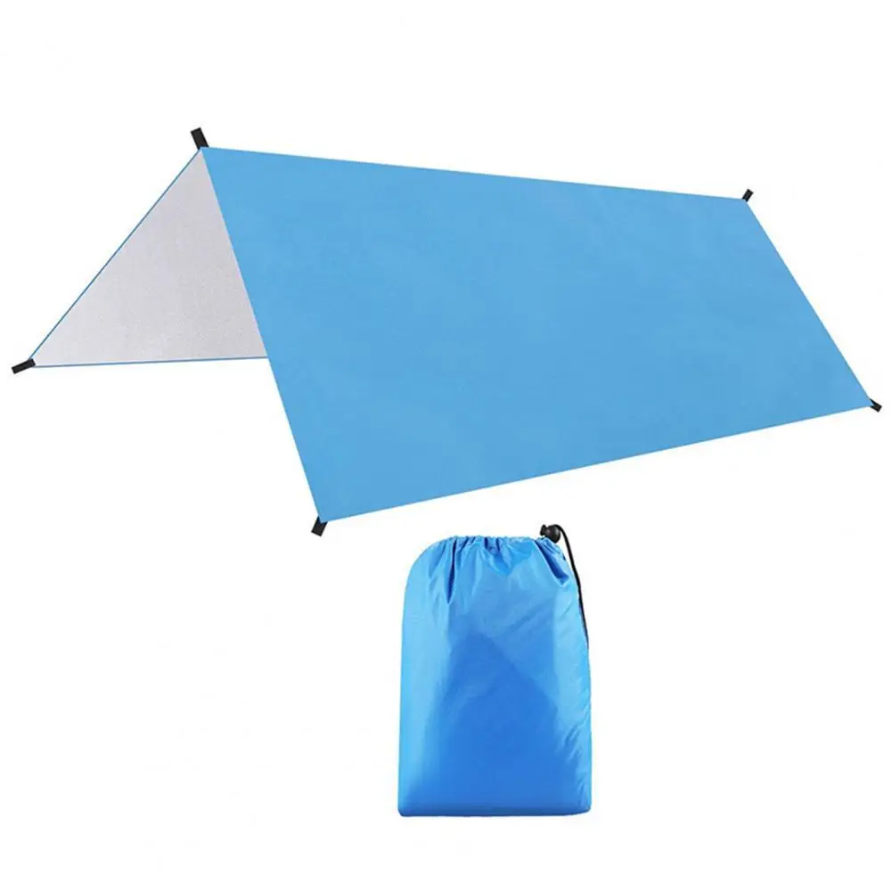 Protective Awning Super Light  saving Moisture-proof Multi-function Sunshade Quick-dry Practical Canopy Tarp for Camping