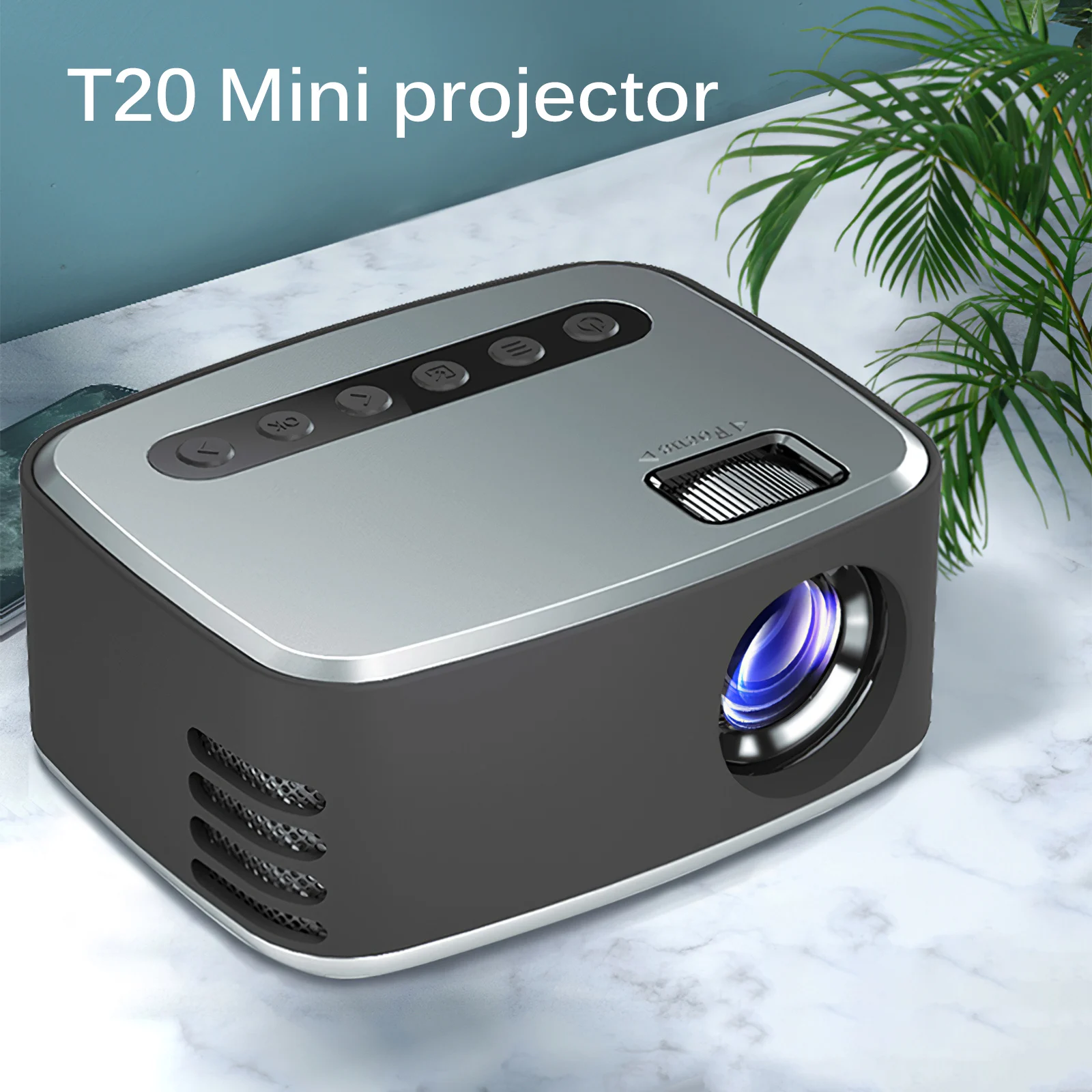 HD Mini Projector Native 1080 x 1920P LED for Android WiFi Projector Video Home Cinema 3D HDMI-compatible Movie Game Proyector