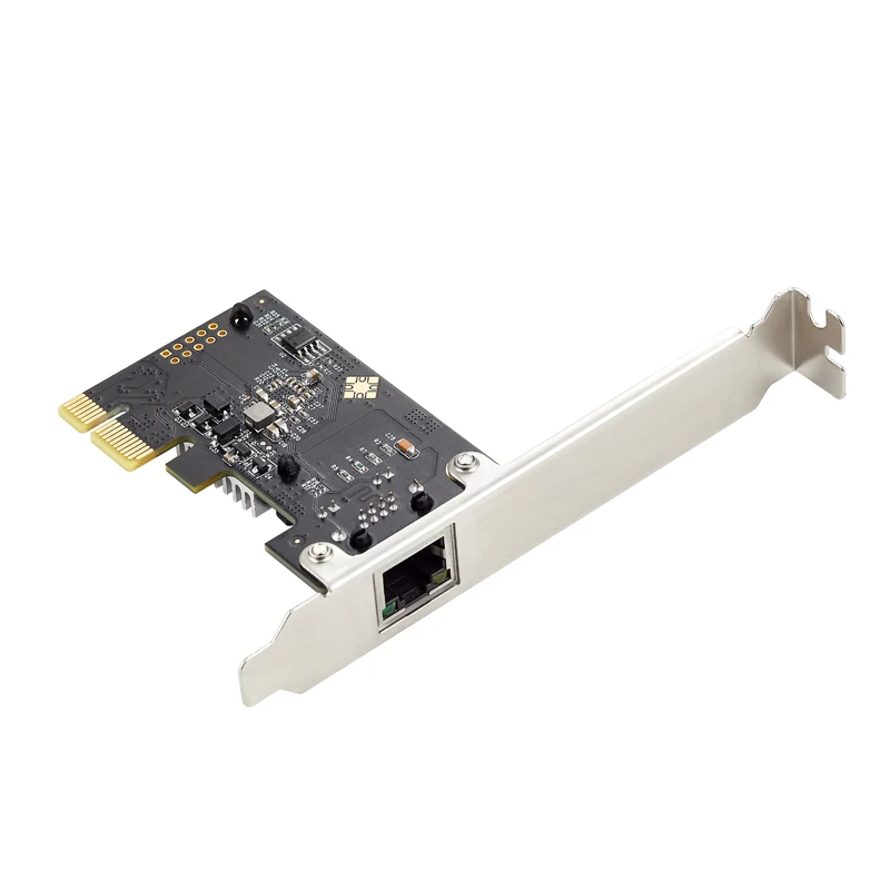 PCI Express 2.5Gb Network Card 100/1000M/2500M RJ45 Network Adapter PCIe 2.5G Gigabit Etherent Network Card for Intel I225 Chips