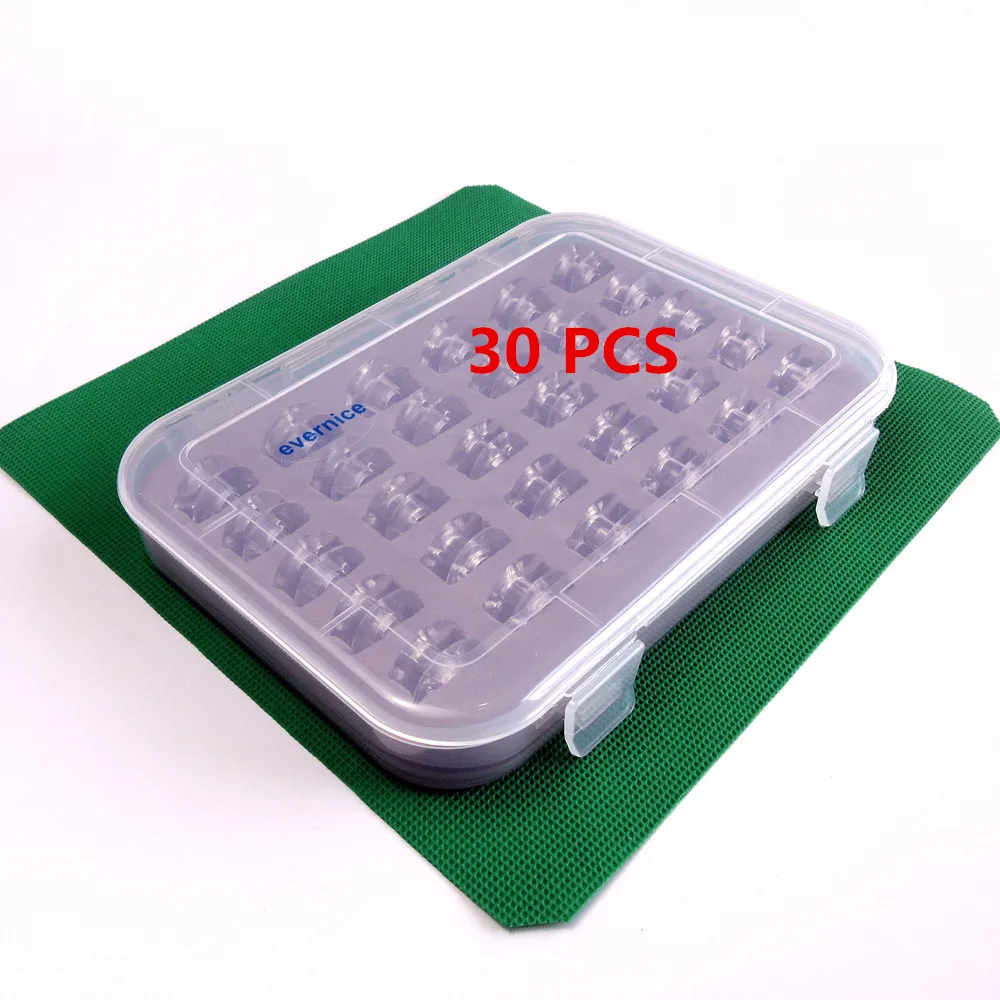 Bobinas de plástico para SINGER 66K, 99K, 185K, 201K, 274K, 275K, 285K, 30 Uds.