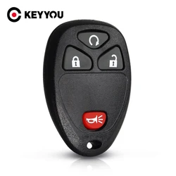 KEYYOU 3/4/5 przyciski bez chipa puste zdalne 2 + 1 panika obudowa kluczyka skrzynki pokrywa dla Buick Hummer H3 GMC dla Chevrolet Colorado Isuzu