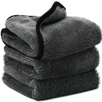 Microfiber Twist car wash towel Professional Car Cleaning Drying Cloth towels for Cars…