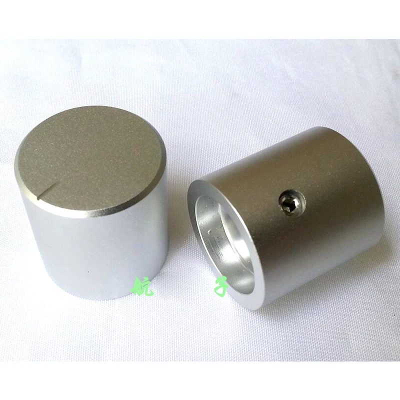 KYYSLB 24 мм x 2 5 мм сплошная ручка из алюминиевого сплава вращаемая Кнопка потенциометра громкости HIFI аудио усилитель мощности шасси регулятор тона