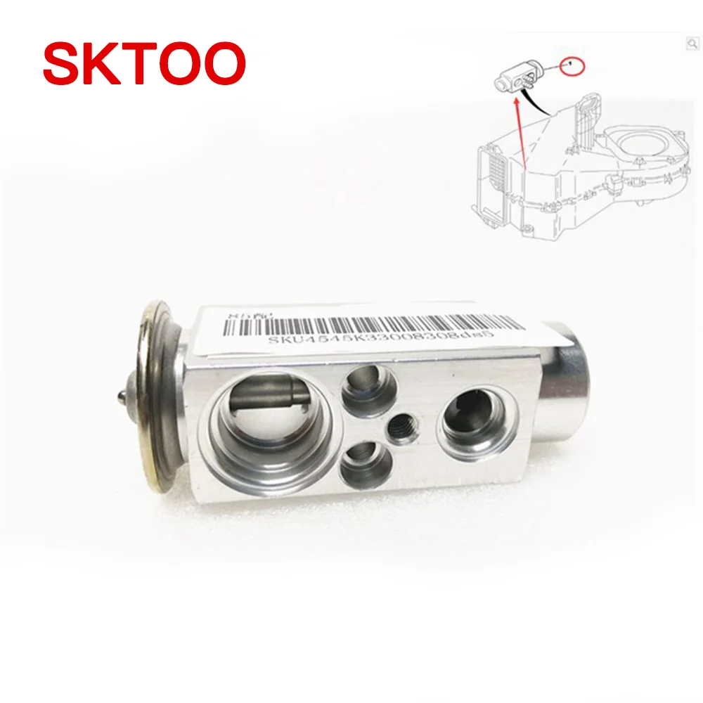 

SKTOO Air Conditioning Expansion Valve Regulates Flow OEM 646197/95663104 for Citroen ZX/AX/Fukang/Elysee