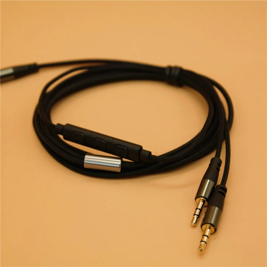 オーディオケーブルソル共和ヘッドフォンマスターはX3 hd V8 V10 V12イヤホン3.5ミリメートルオス2.5ミリメートル男性m/m交換ケーブル