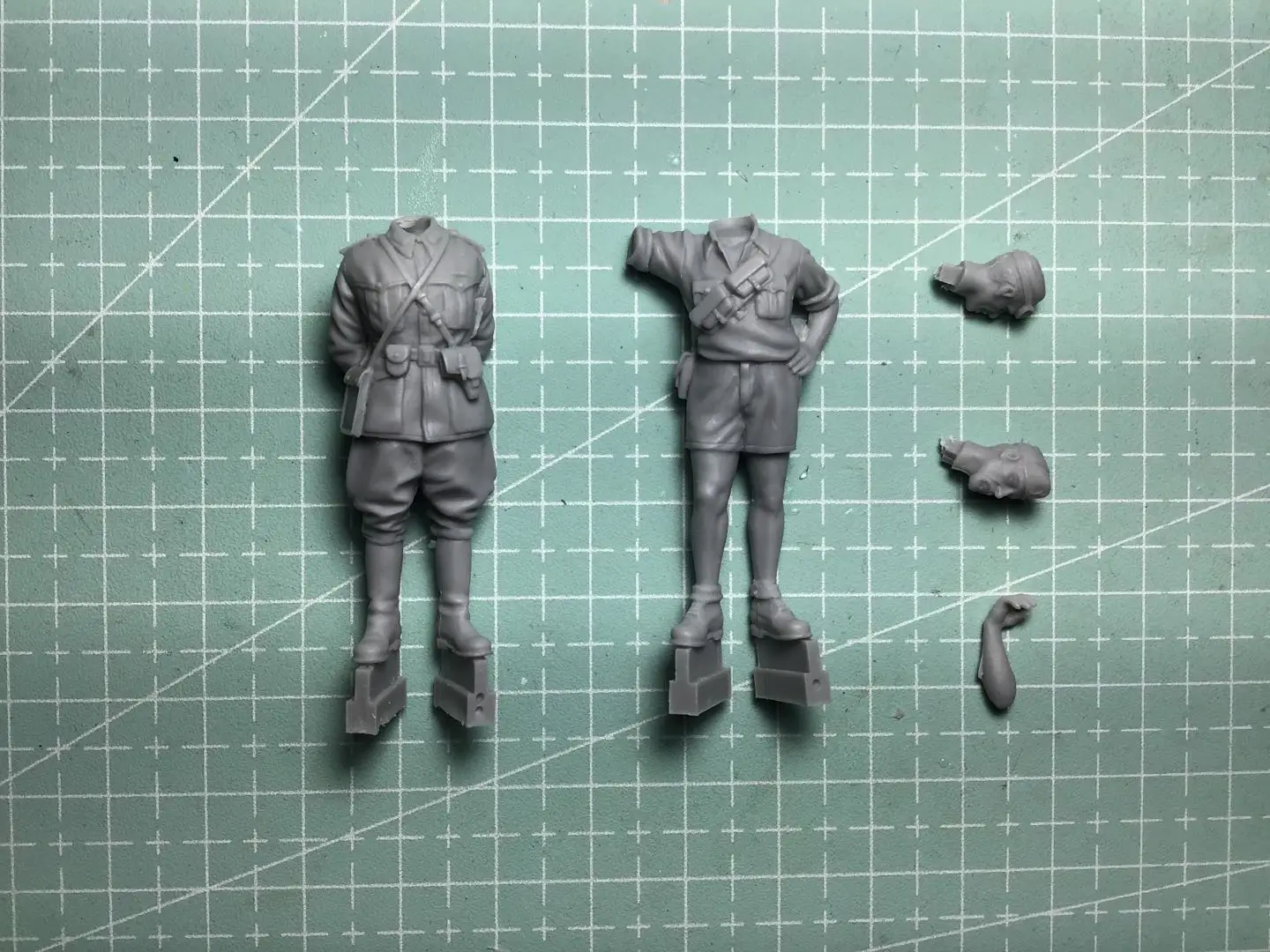 1/35 Resin Model Figure GK， Unassembled and unpainted kit