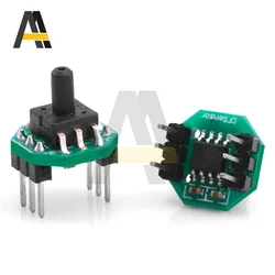 Barometric Pressure Sensor DC0.5-4.5V Transmitter Module Vacuum Negative Pressure XGZP6847A 0 to 700kPa Oxygen Gas Tester Board