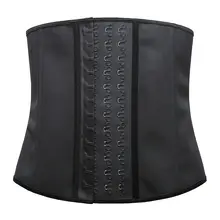 Women's Latex Waist Trainer with Steel Bones #4
