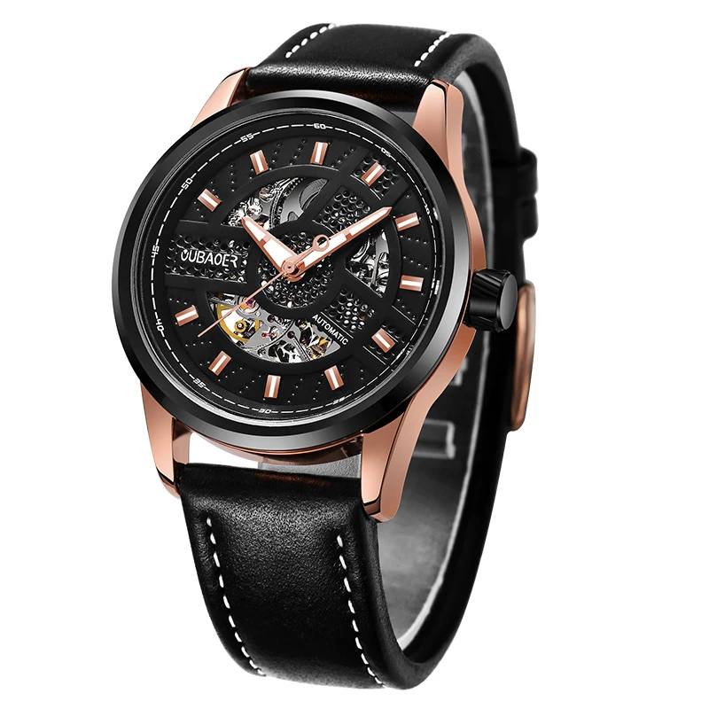 2024 OUBAOER Wrist Watch Men Automatic Tourbillon Sports Top Brand Luxury Mechanical Watches New Fashion Male  Relogio Masculino