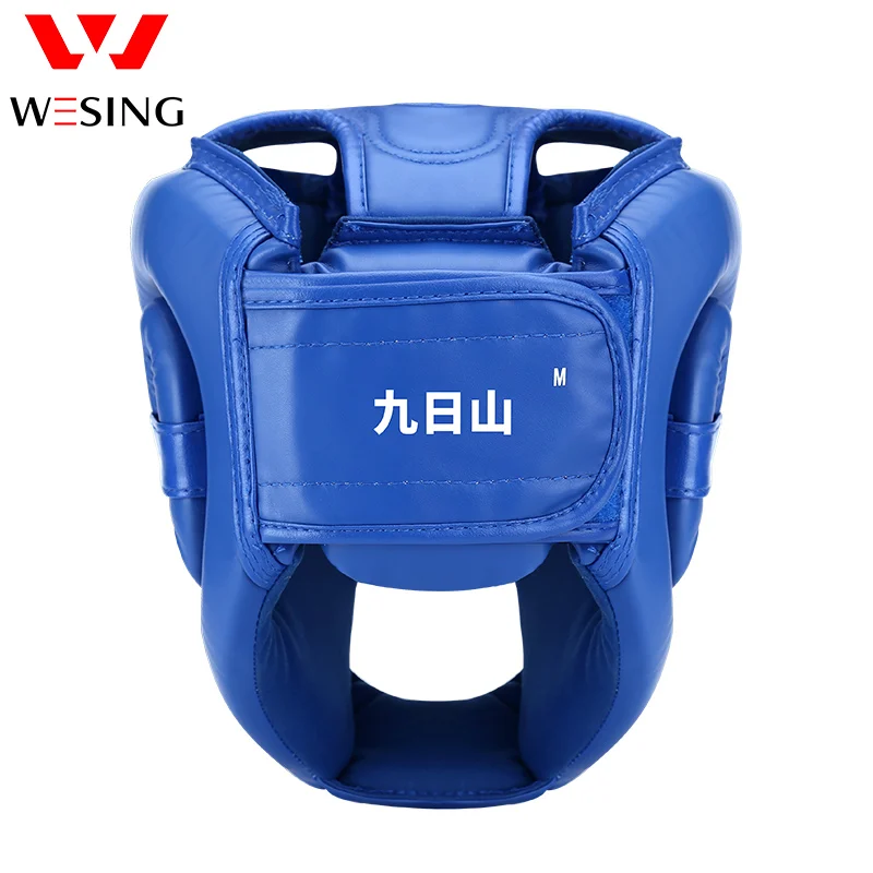 Wesing Boxing Full-Face Helmet Muay Thai Training Competition Head Guard MMA Head Protector dropship order