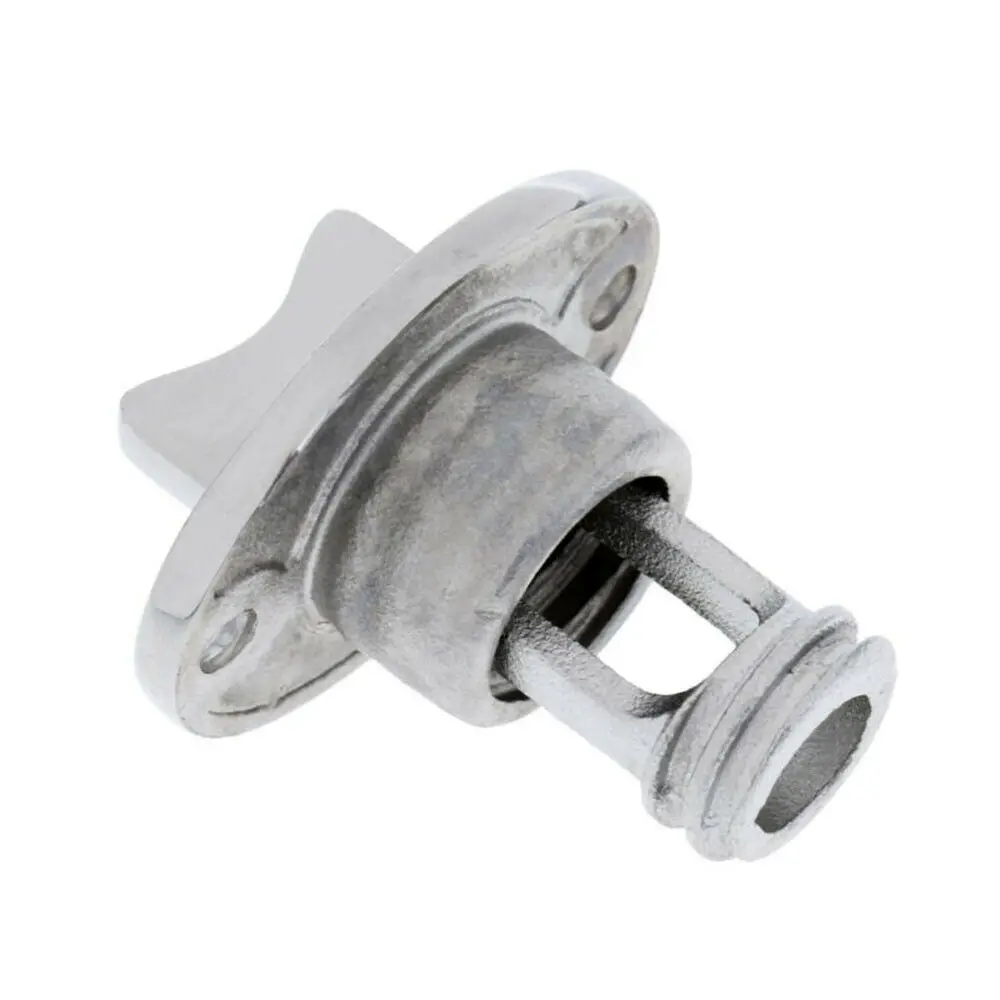 2Pcs Marine Stainless Steel 25mm 1'' Hole Drain Plug Boat board Drain Plug Socket Bung Drainag Kayak Canoe Accessories