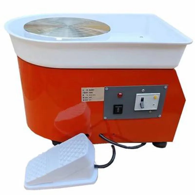 NEW 280W 25CM Electric Pottery Wheel Machine Ceramic Work Clay Art Craft Sculpting Set Adjustable Feet 110V/220V tools