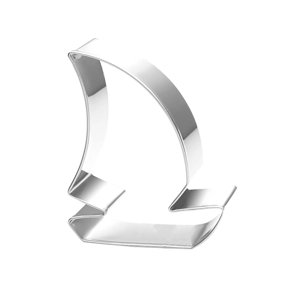 Sailboat Pirate Ship Cookie Cutter Molds Reusable Stainless Steel Mold Cake For Cookies Cake Decorating  Baking Tools