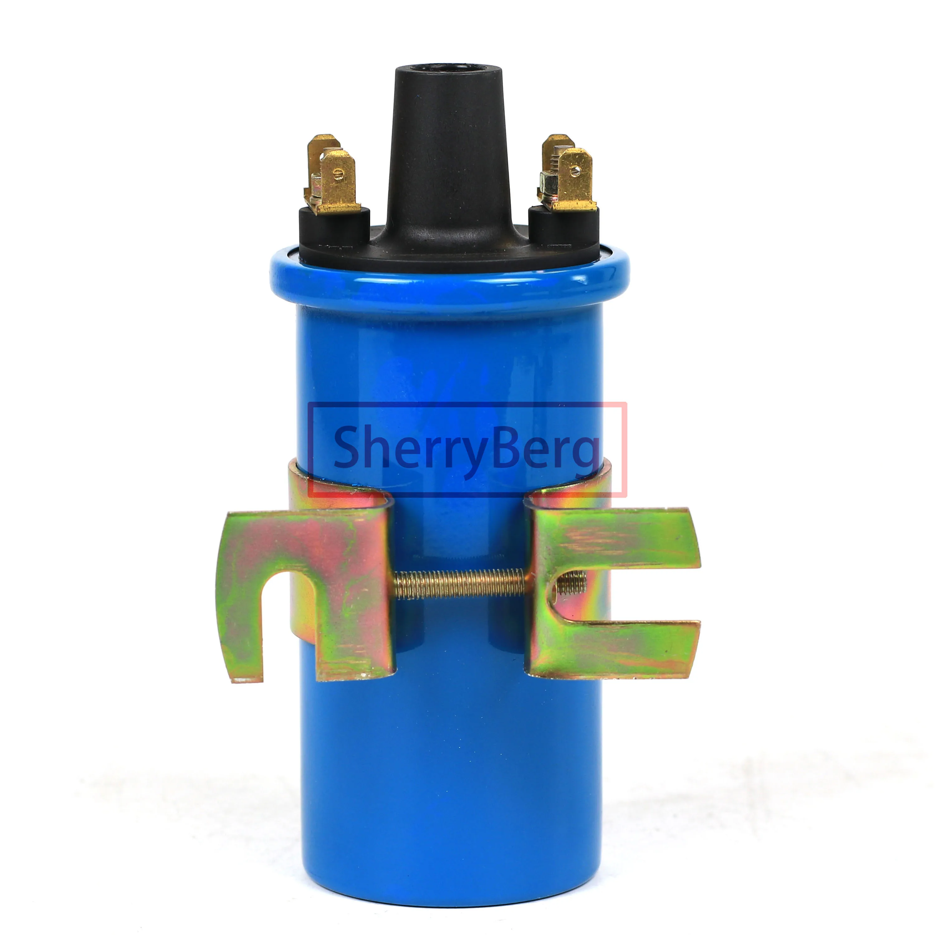 SherryBerg BLUE Color IGNITION COIL 12 VOLT FOR VOLKSWAGEN TYPE1 BUG TYPE2 BUS TYPE3 GHIA THING Rep. For Bosch Empi T1 T2 T4