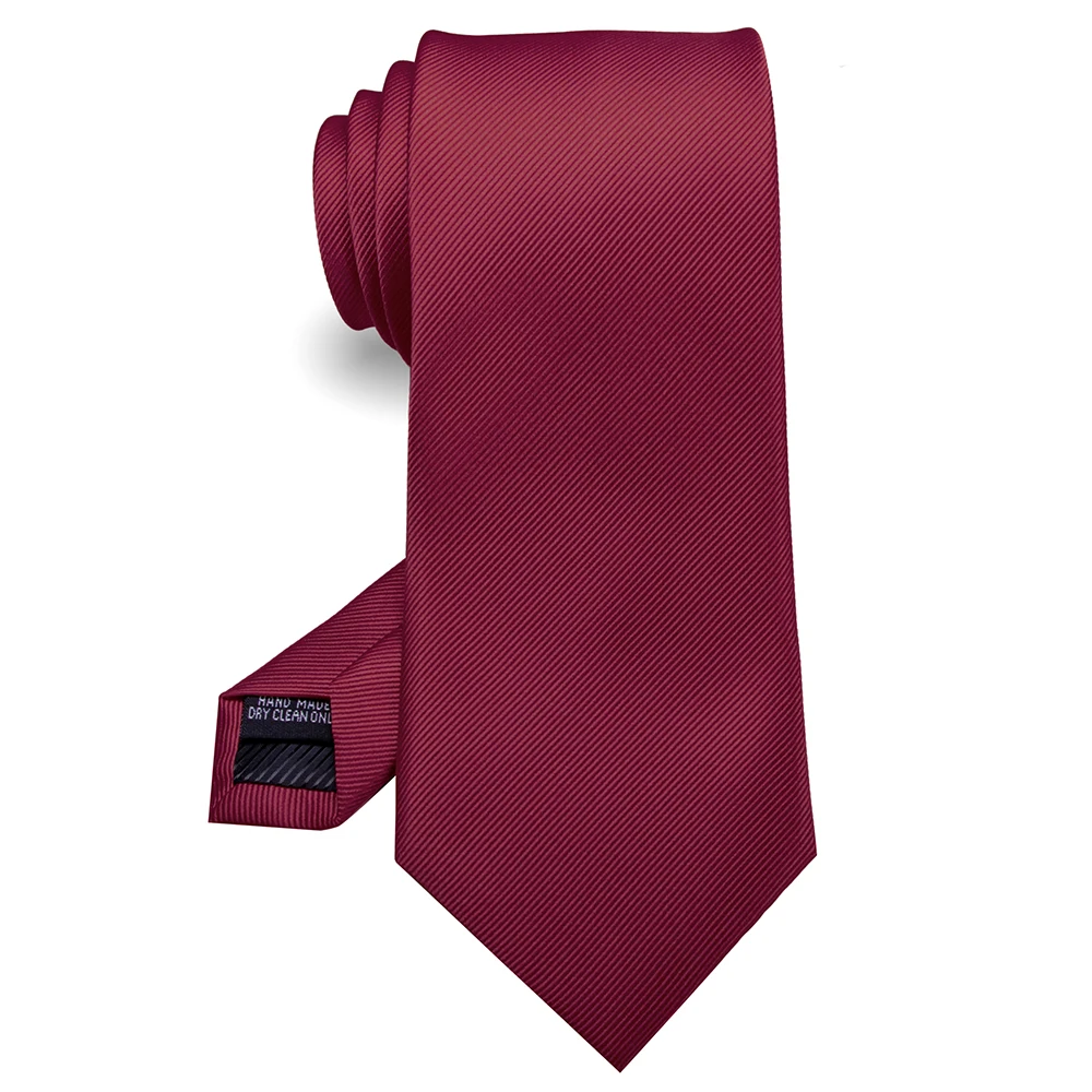 KAMBER Herrenkrawatte Einfarbig 8cm Seiden-Jacquard-Krawatte Grün Rot Krawatten für Männer Formelle Business-Hochzeits-Accessoires Dropshipping – Detail 11