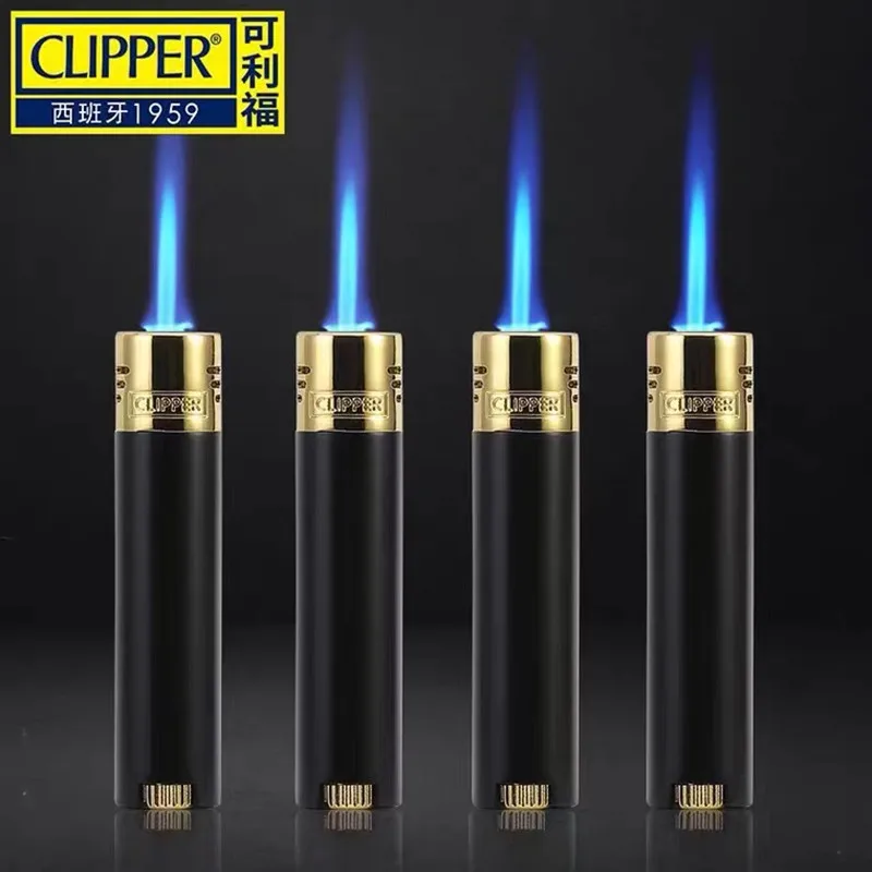 

CLIPPER-Butane Lighter Unicorn Torch Lighter, Metal Portable Jet, Windproof Lighter, Cigarette Accessories, Small Gift for Men