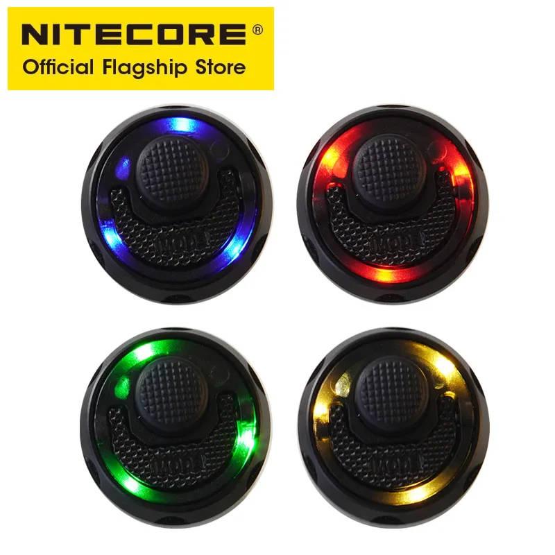 Imagem -02 - Nitecore Tsl10i Luz de Sinal Tailcap Polícia Aviso Piscando Multi-luz Fonte Led Lâmpada Lanterna I4000r P20ix P30i P20i P10i