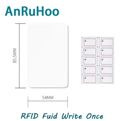 5/10PCS FUID Smart Chip Card Anti-masking Key 13.56Mhz NFC Duplicator Badge 0 Sector Writer One-time Clone Copier Tag