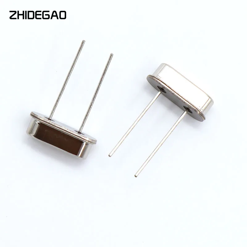 10pcs 8.000M 8.000MHZ 8MHz 8 MHZ Quartz Crystal Resonator Passive Oscillator HC 49S New ZHIDEGAO