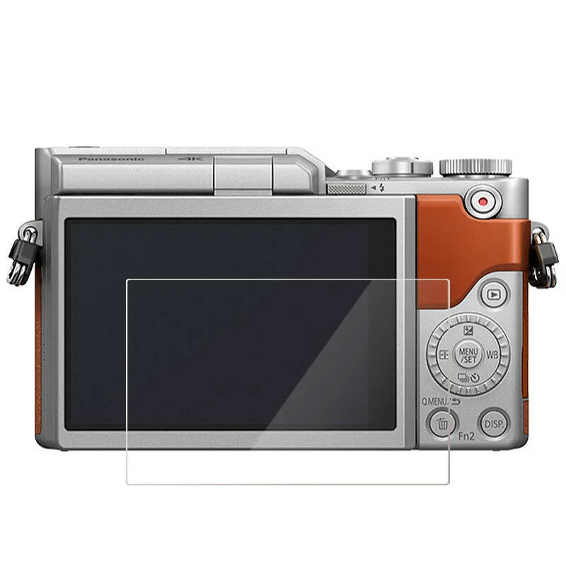 2PCS Tempered Glass Screen Protector Film for Panasonic GF10 GF90 Camera