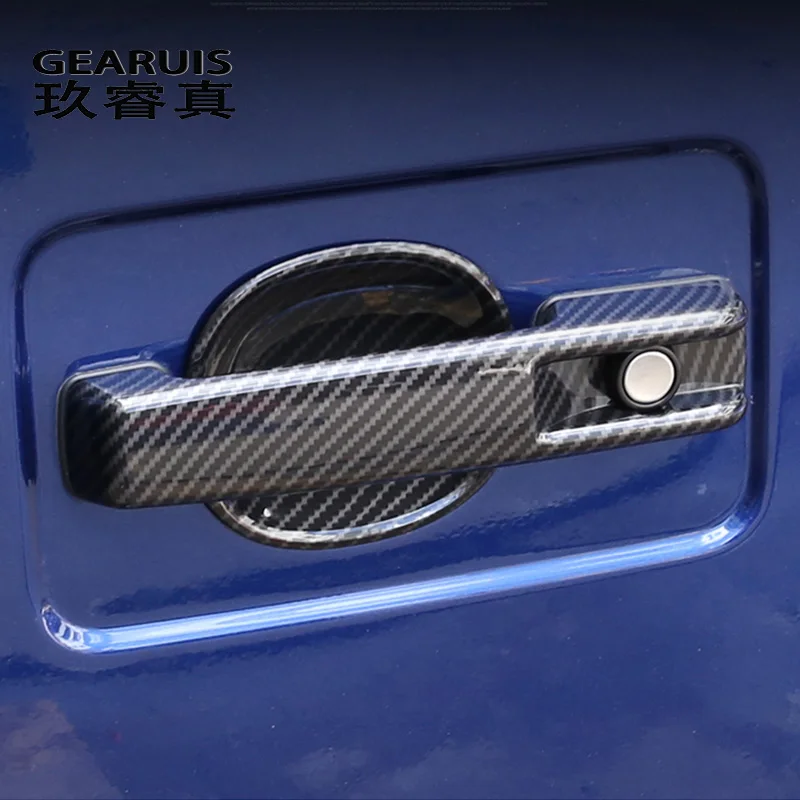 Car Styling Outer Door Bowl Door Handle decoration Stickers Cover Trim For Mercedes Benz G class W463 G350 G400 Auto Accessories