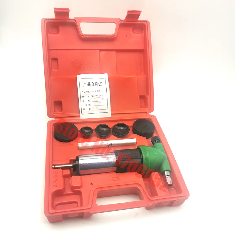 Air Operated Valve Lapper Automotive Engine Valve Repair Tool Pneumatic Valve Grinding Machine Valve Seat Lapping Kit Car Grind