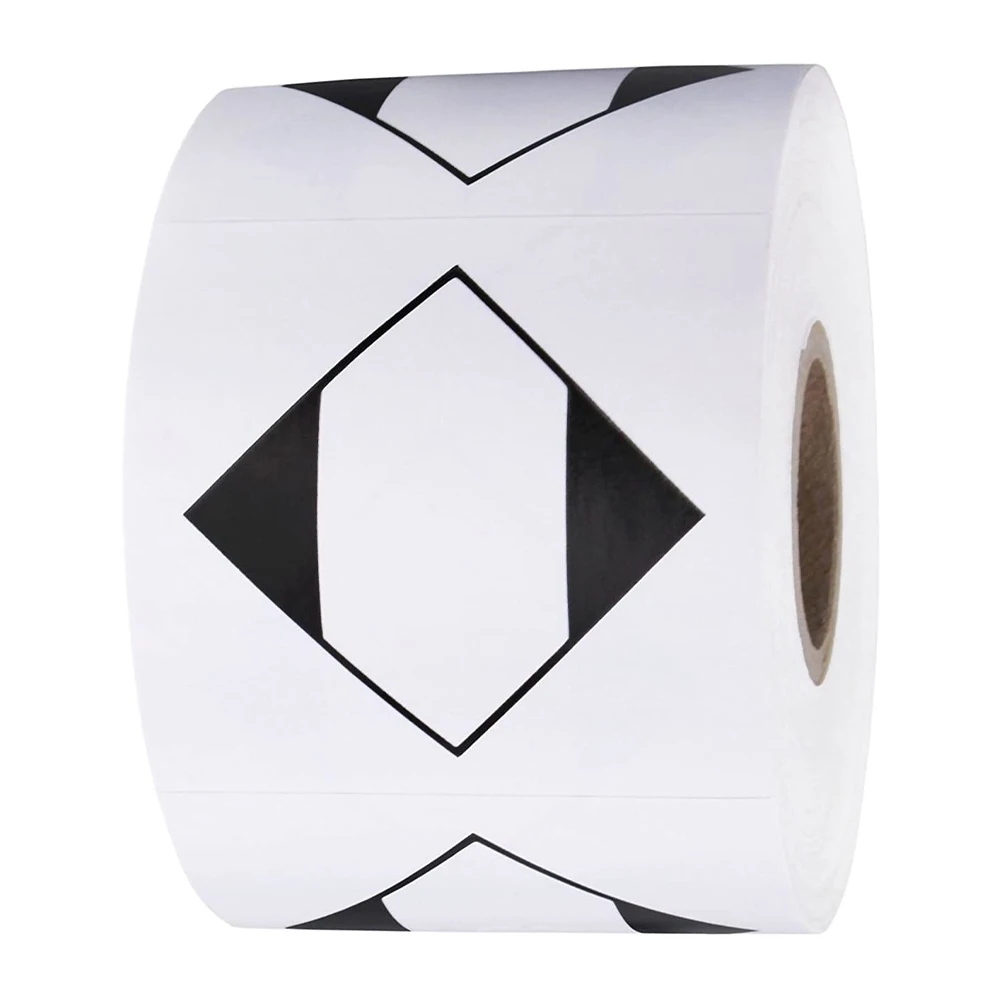 2 Inch 500 Pcs Vierkante Label Verzending En Verzending Label Permanente Sticker Voor Carton Markering