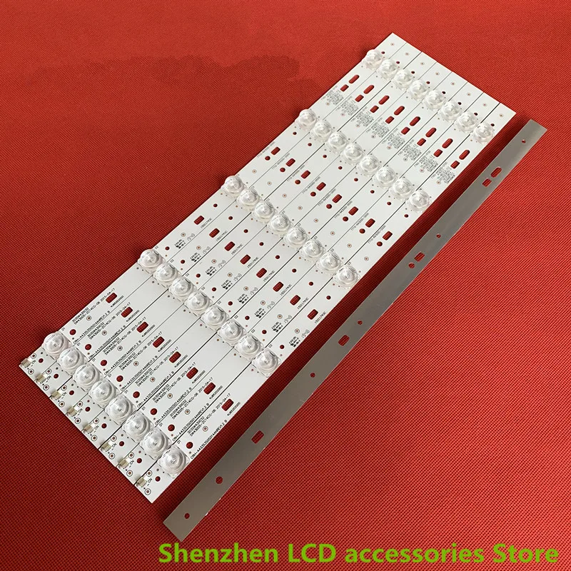 สำหรับ PPTV-43C2 Skyworth 43E390E Light Bar SW43D05-ZC14CG-03 303SW430031 5LED 43ซม.3V 100% LED Backlight Strip