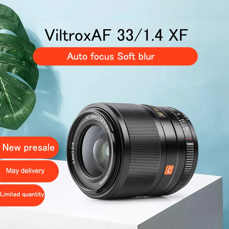 Viltrox 33 ミリメートルF1.4 xf af 33/1。4 stmオートフォーカス固定焦点レンズ富士フイルム富士xマウントX-T3 X-H1 X20 X-T30 X-T20 X-T10 カメラ