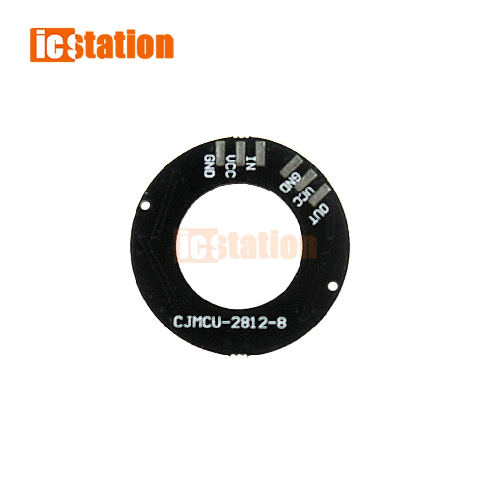 WS2812S RGB 5050 8Bit Vòng LED Tích Hợp Trình Điều Khiển