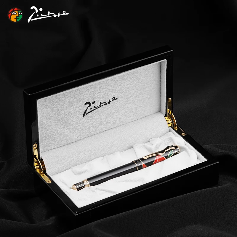 

Pimio Luxury Fountain Pen 10K Gold Nib Maya Heavenly High-end Fashion Pens with Gift Box for Business Office Man Woman