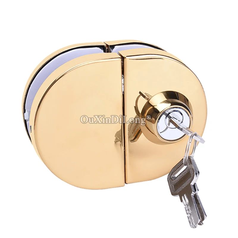 

Top Designed Stainless Steel Frame Glass Door Locks Home / Office Glass Door Lock Wood Door Lock for 35~45mm Thickness Door