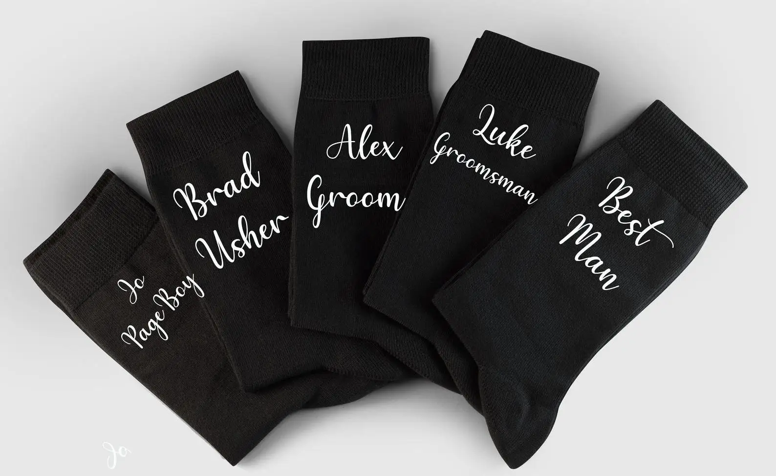 Personalised Wedding Socks Wedding Party Socks Fancy Style Font Custom Name Printed Groom Socks Groomsman Socks Best Man Socks