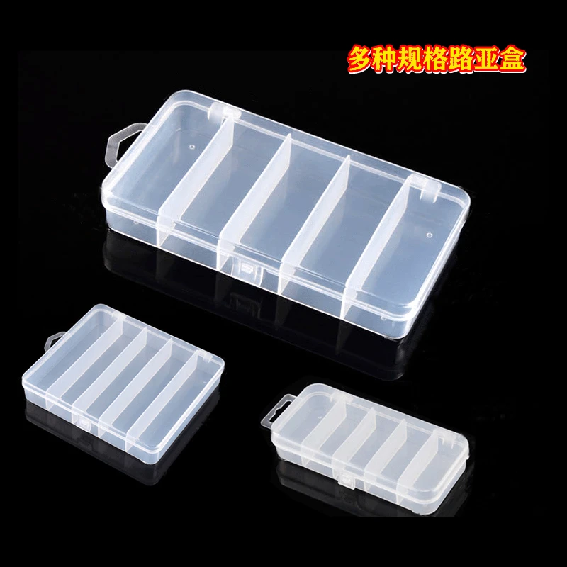 

Fishing Tackle Boxes. LURE bait box Wooden shrimp box, transparent storage box, Bait hook fishing tackle box,